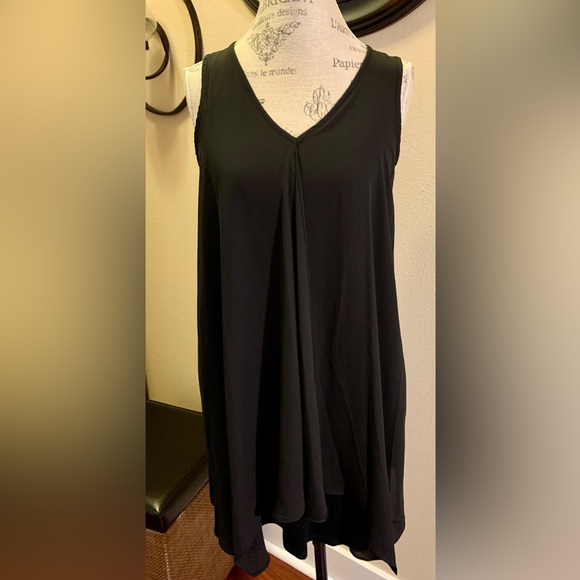 NWT CASUAL COUTURE BY GREEN ENVELOPE TUNIC TOP. DRAPES BEAUTIFULLY.❤️LT & COOL❤️ - Picture 7 of 13